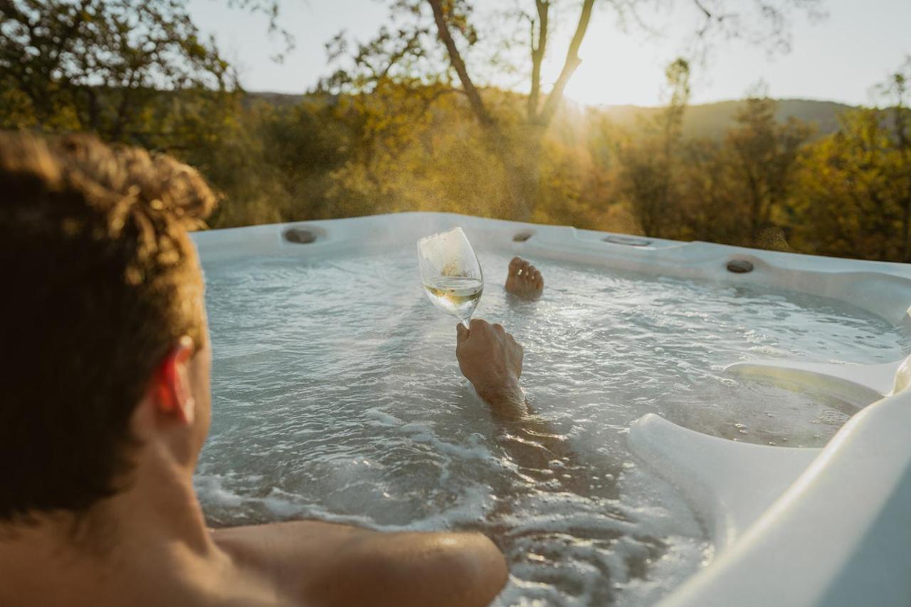 Glamour Mountain Getaway By Casa Oso With Views And Spa Oakhurst Eksteriør billede